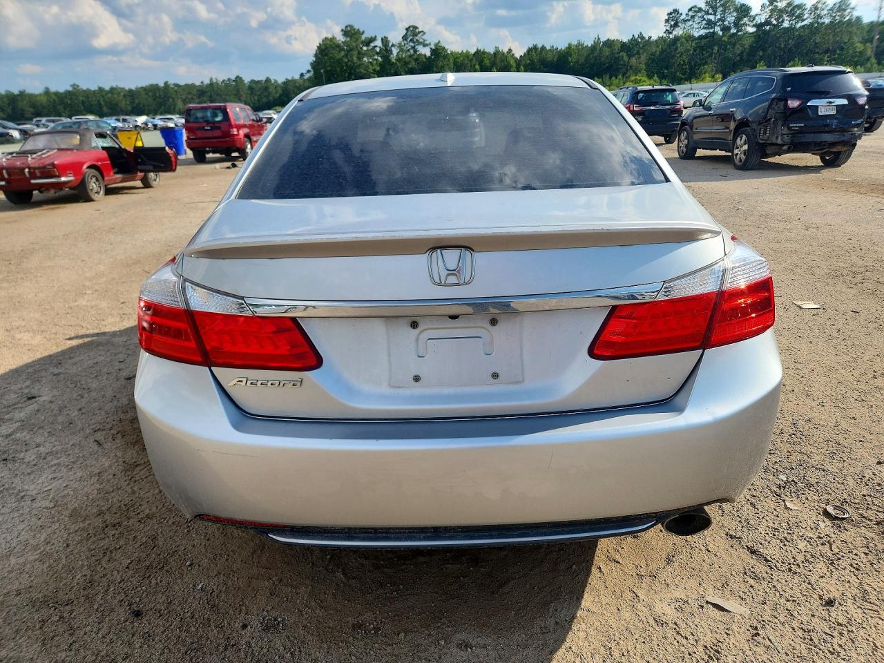 2013 Honda Accord Exl Silver vin: 1HGCR2F83DA085199