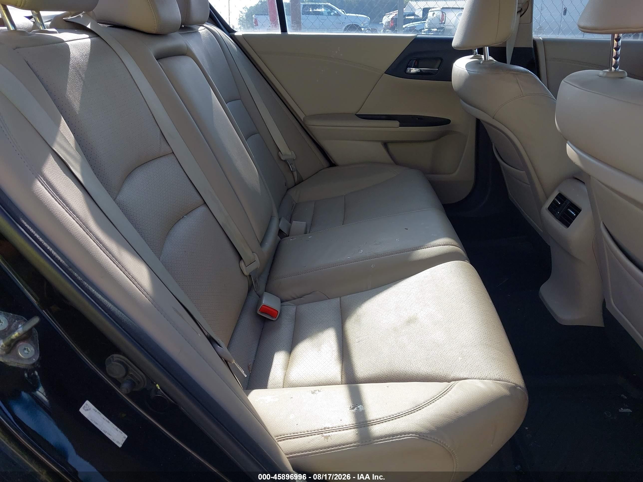 2013 Honda Accord Ex-l Черный vin: 1HGCR2F83DA096977