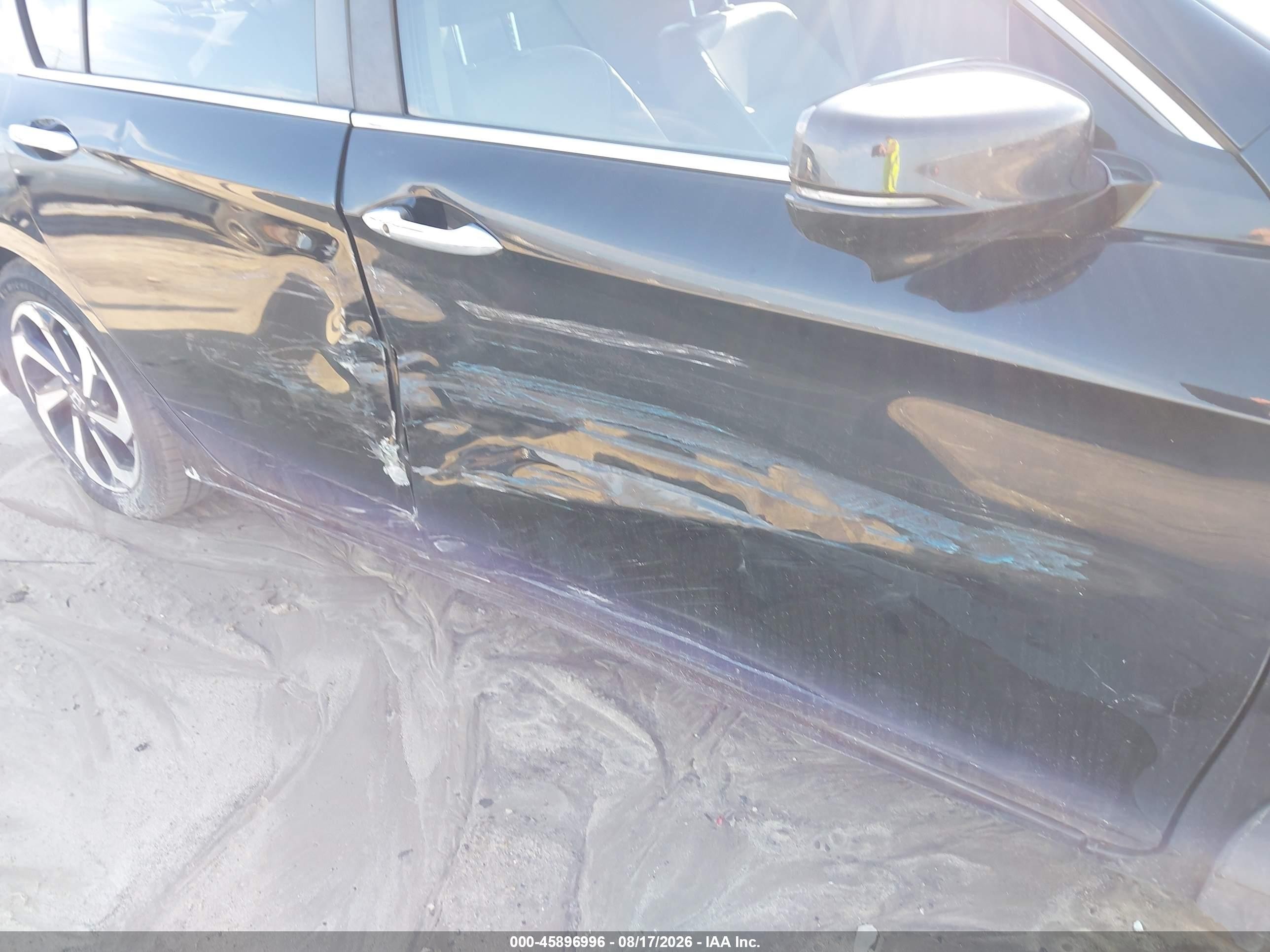 2013 Honda Accord Ex-l Черный vin: 1HGCR2F83DA096977