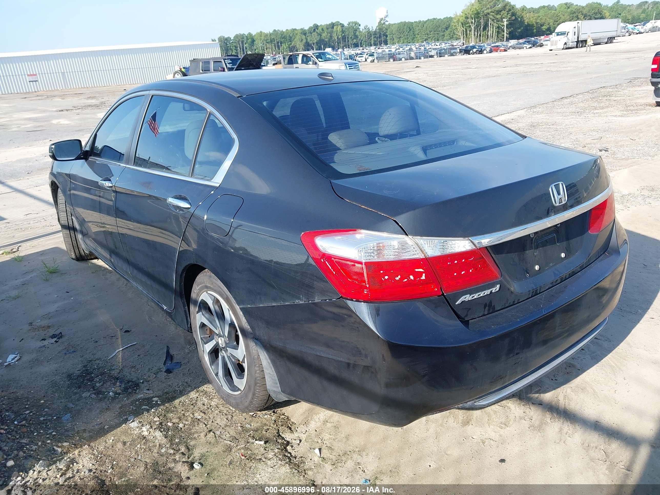 2013 Honda Accord Ex-l Черный vin: 1HGCR2F83DA096977