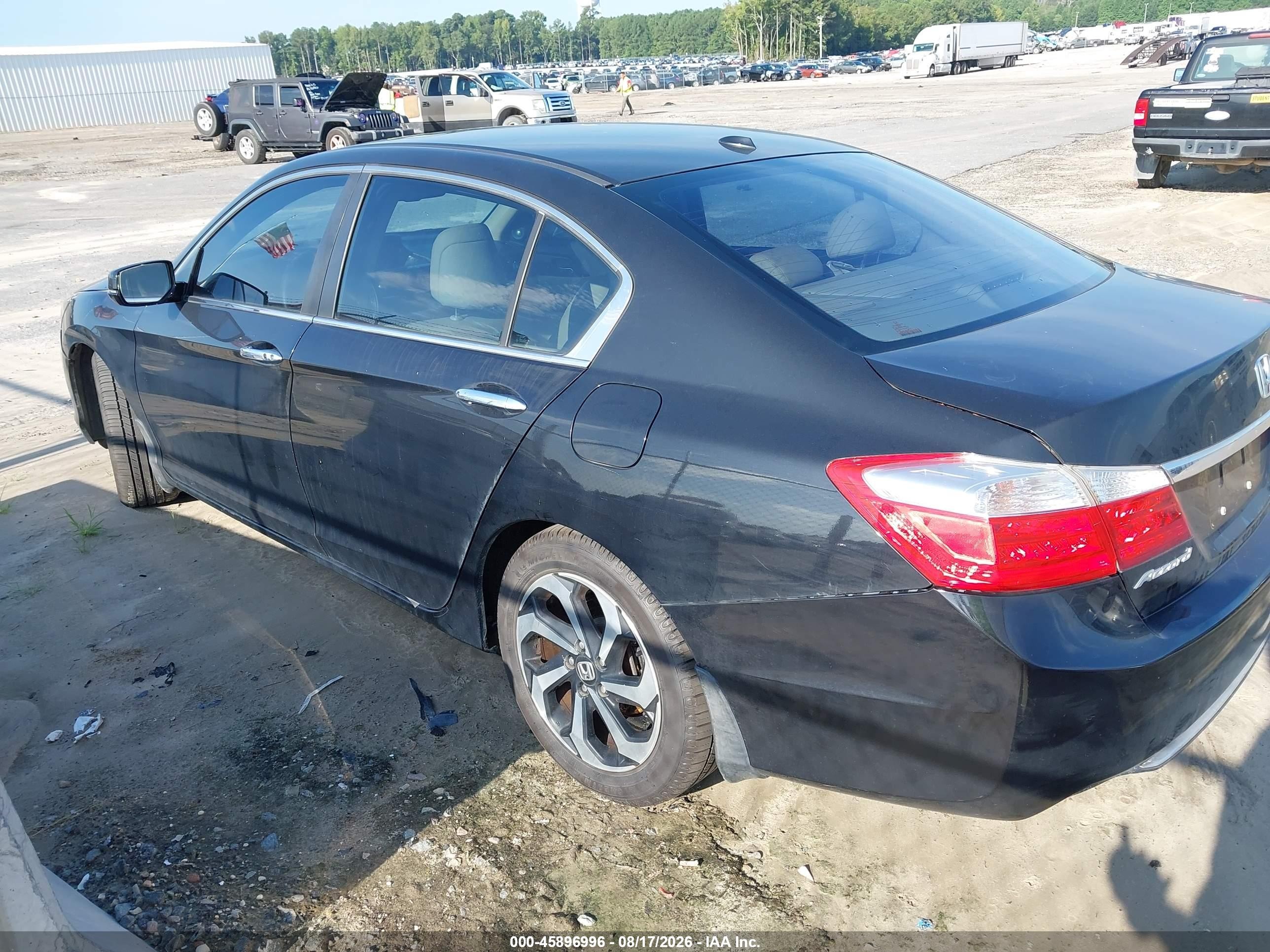 2013 Honda Accord Ex-l Черный vin: 1HGCR2F83DA096977