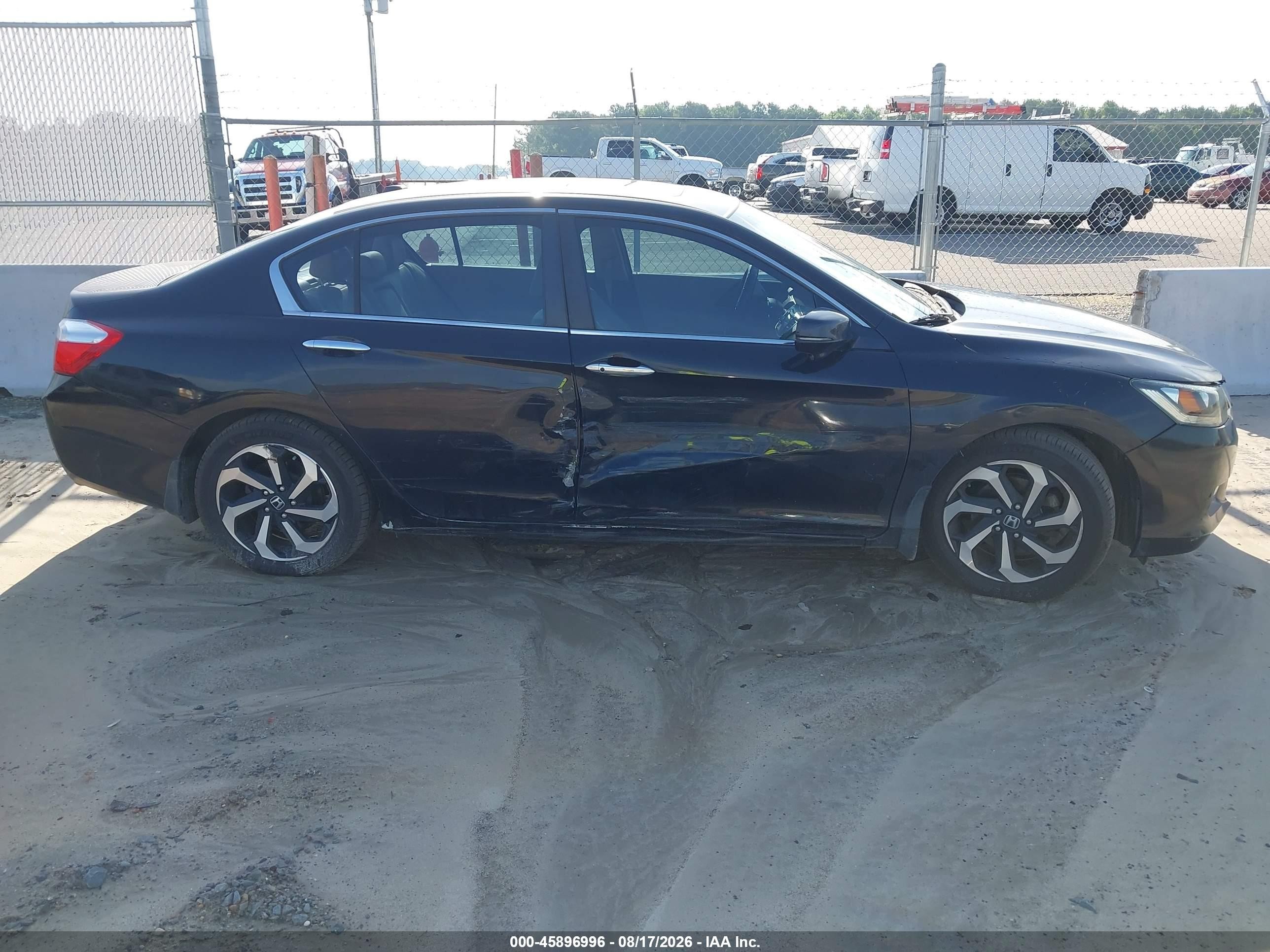 2013 Honda Accord Ex-l Черный vin: 1HGCR2F83DA096977
