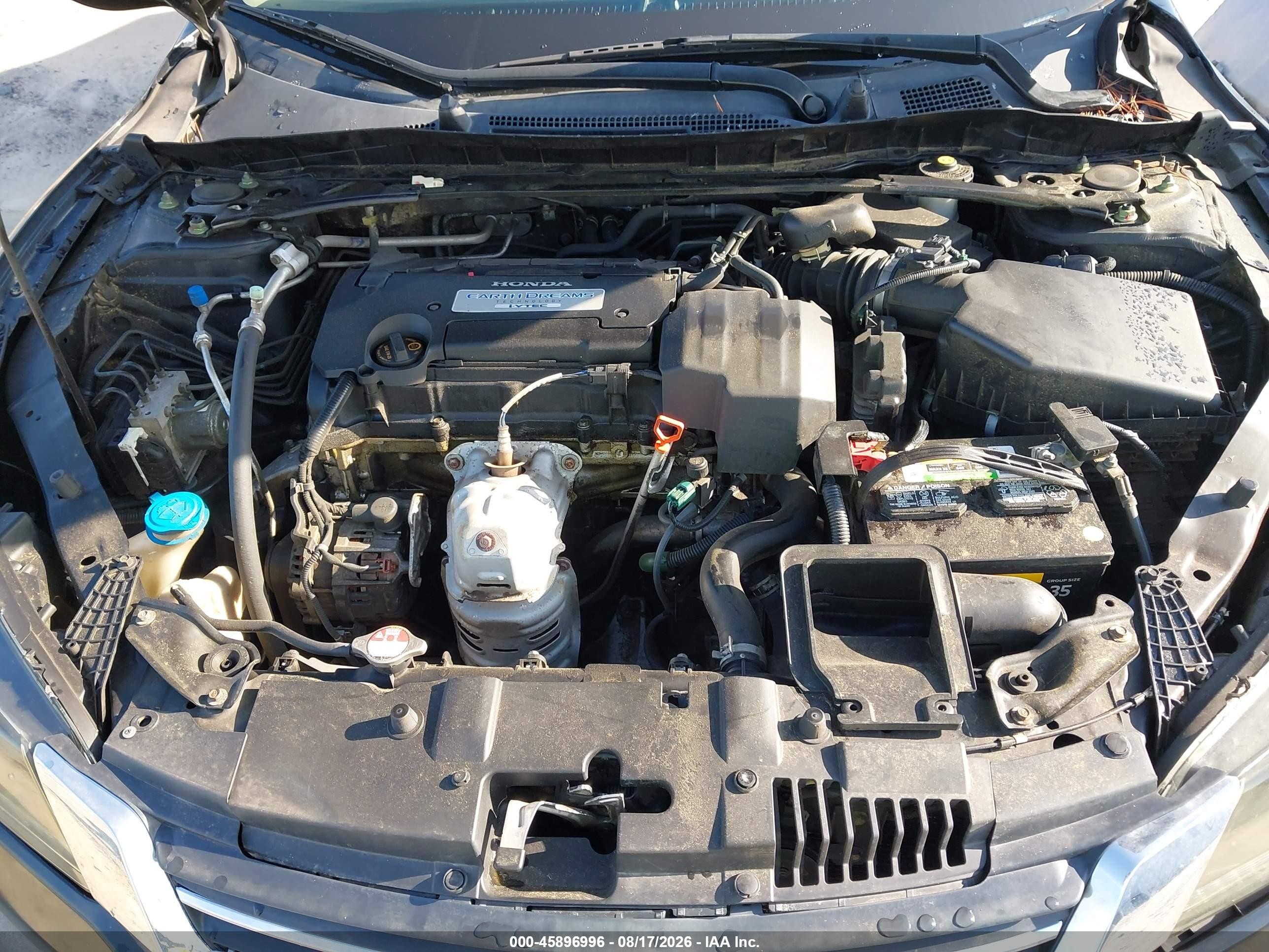 2013 Honda Accord Ex-l Черный vin: 1HGCR2F83DA096977