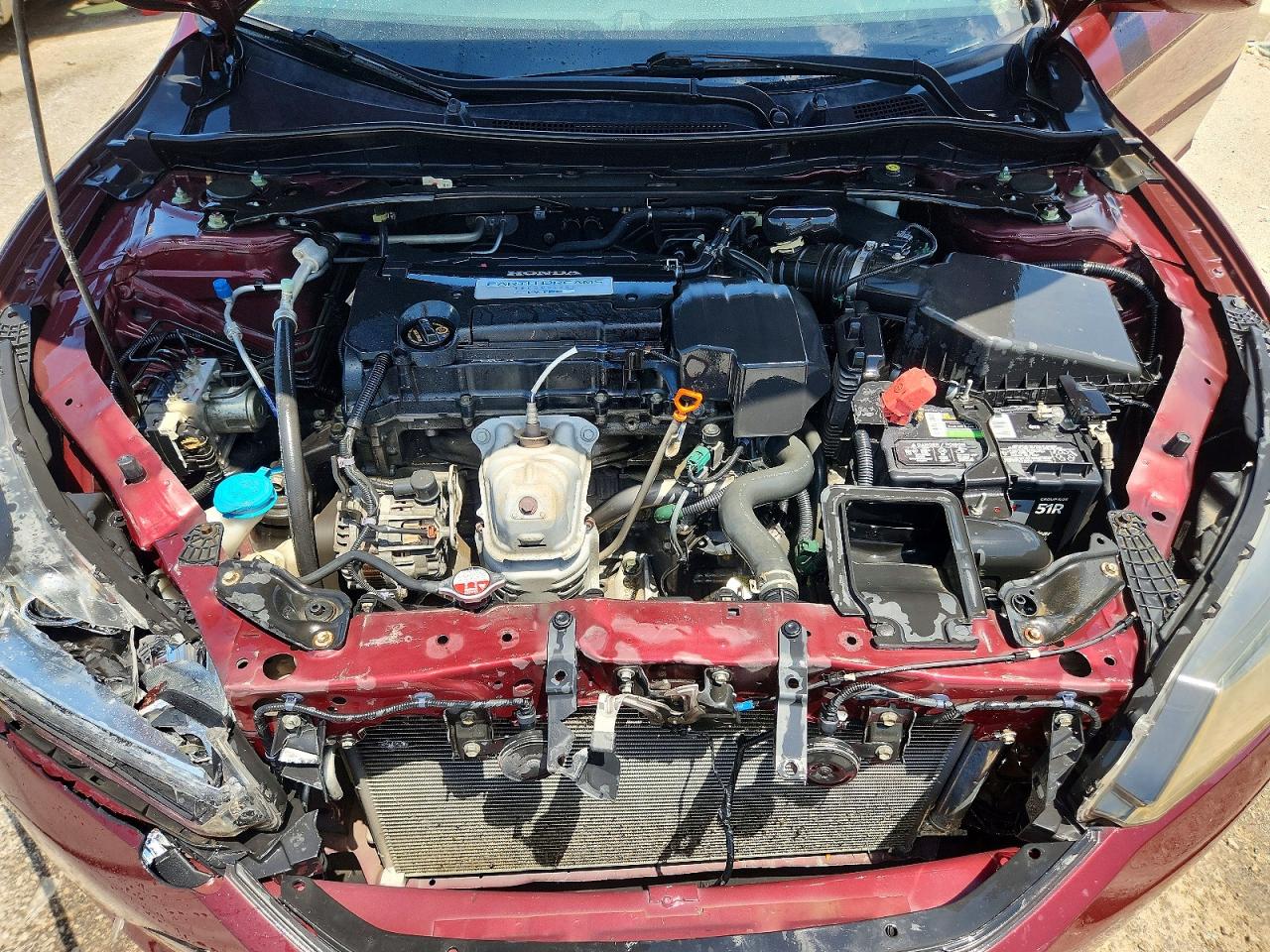 2013 Honda Accord Exl Бордовый vin: 1HGCR2F83DA107203