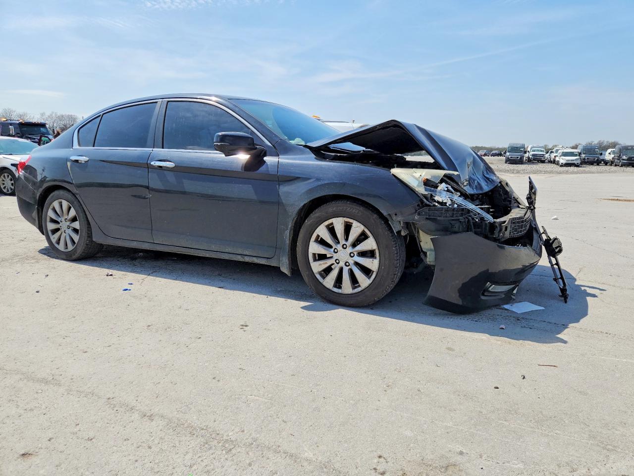2013 Honda Accord Exl Black vin: 1HGCR2F83DA109209