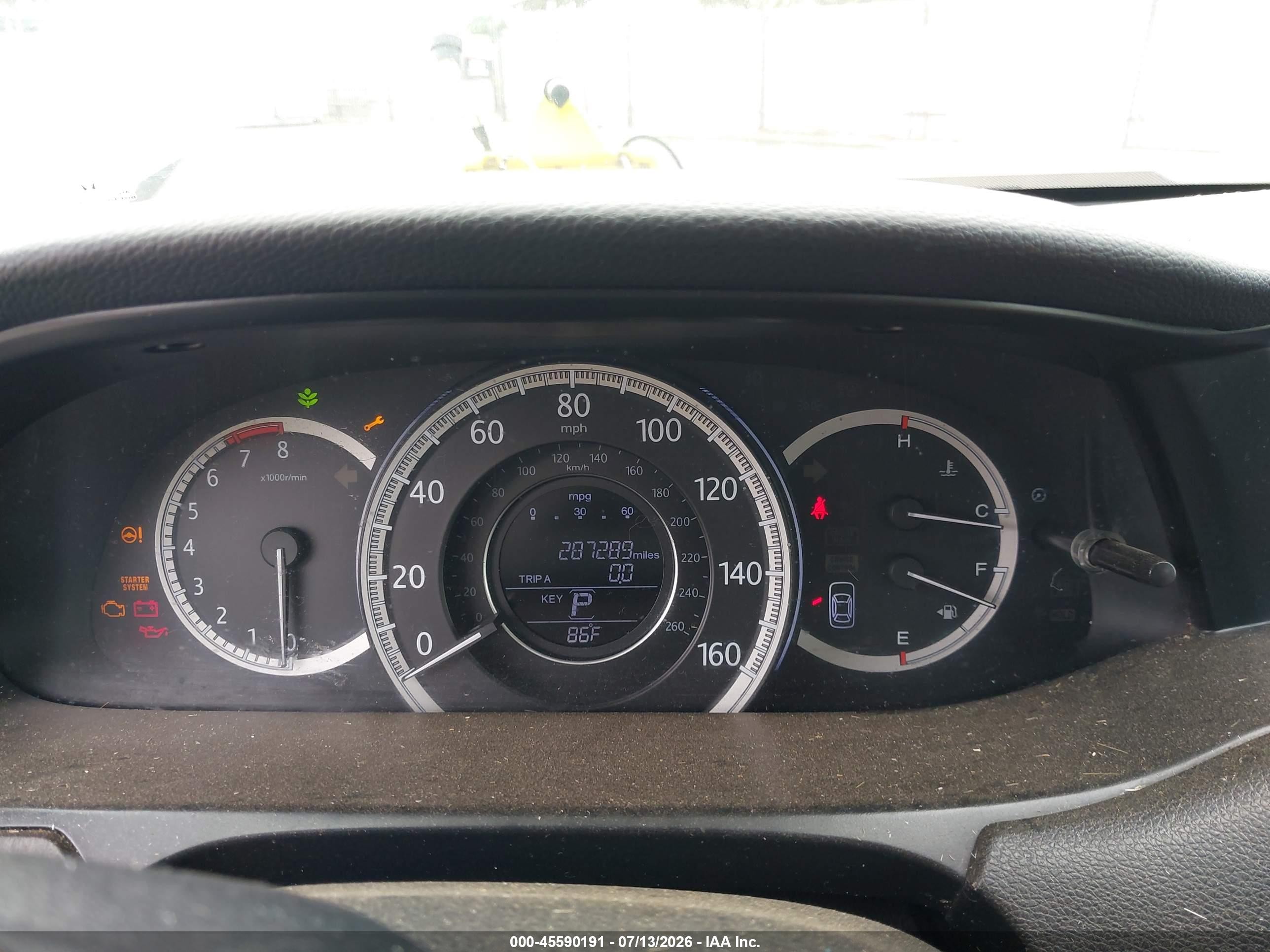 2013 Honda Accord Ex-l White vin: 1HGCR2F83DA115155