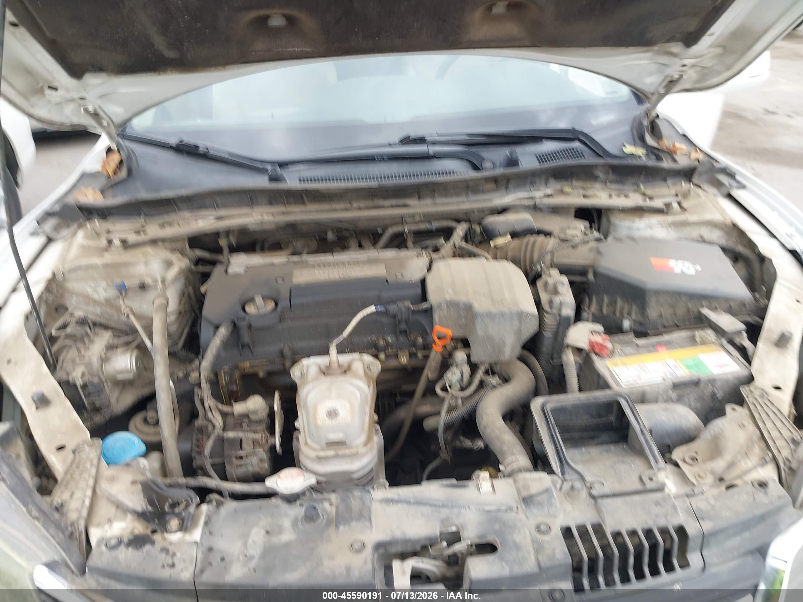 2013 Honda Accord Ex-l White vin: 1HGCR2F83DA115155