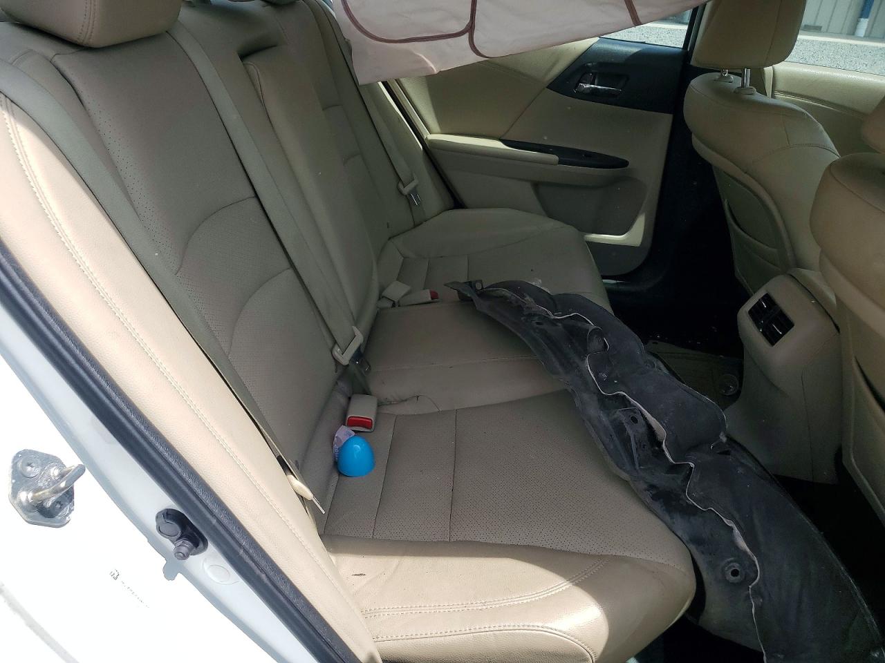 2013 Honda Accord Exl Белый vin: 1HGCR2F83DA144381