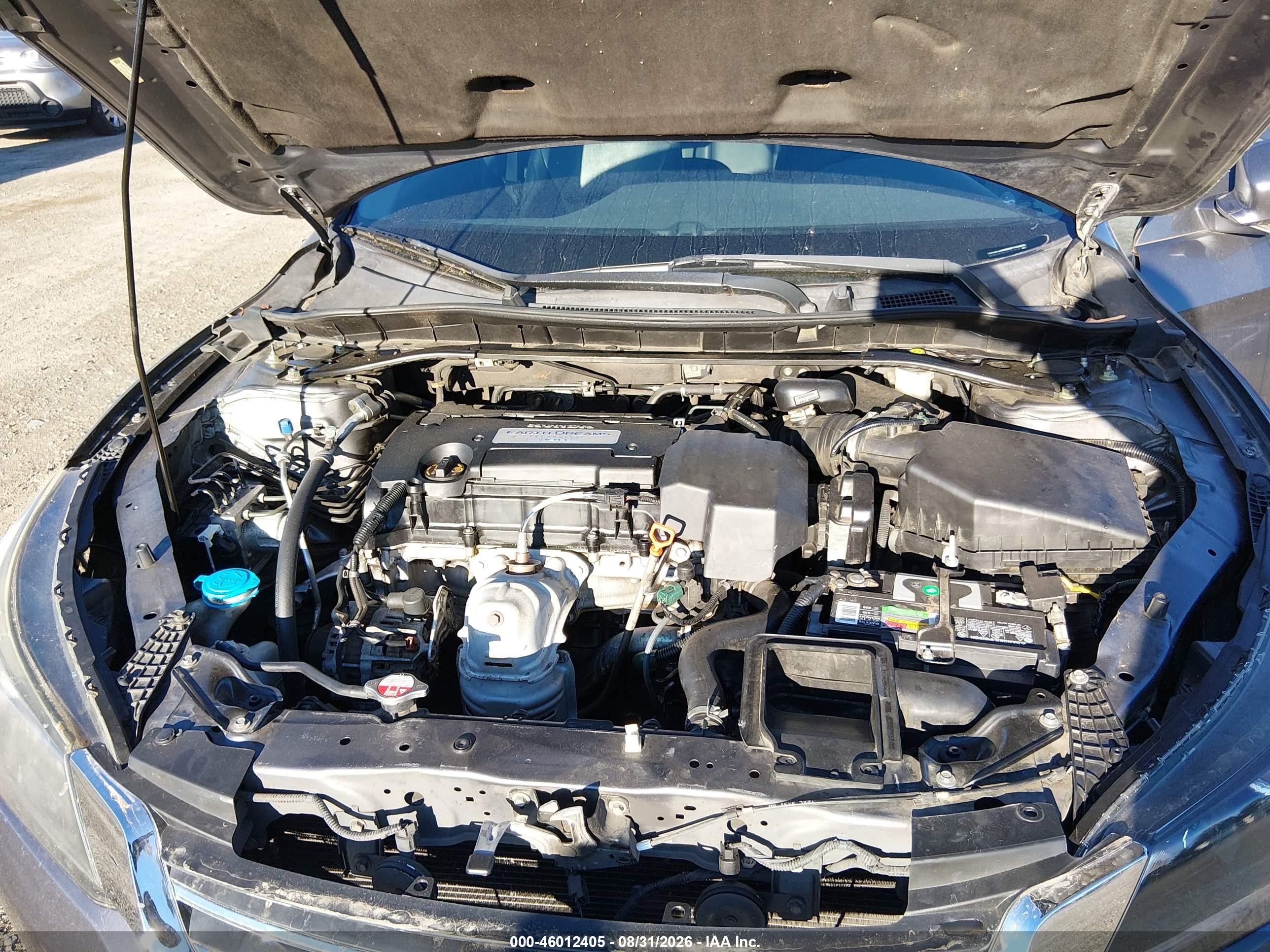 2013 Honda Accord Sdn Ex-l Gray vin: 1HGCR2F83DA158670