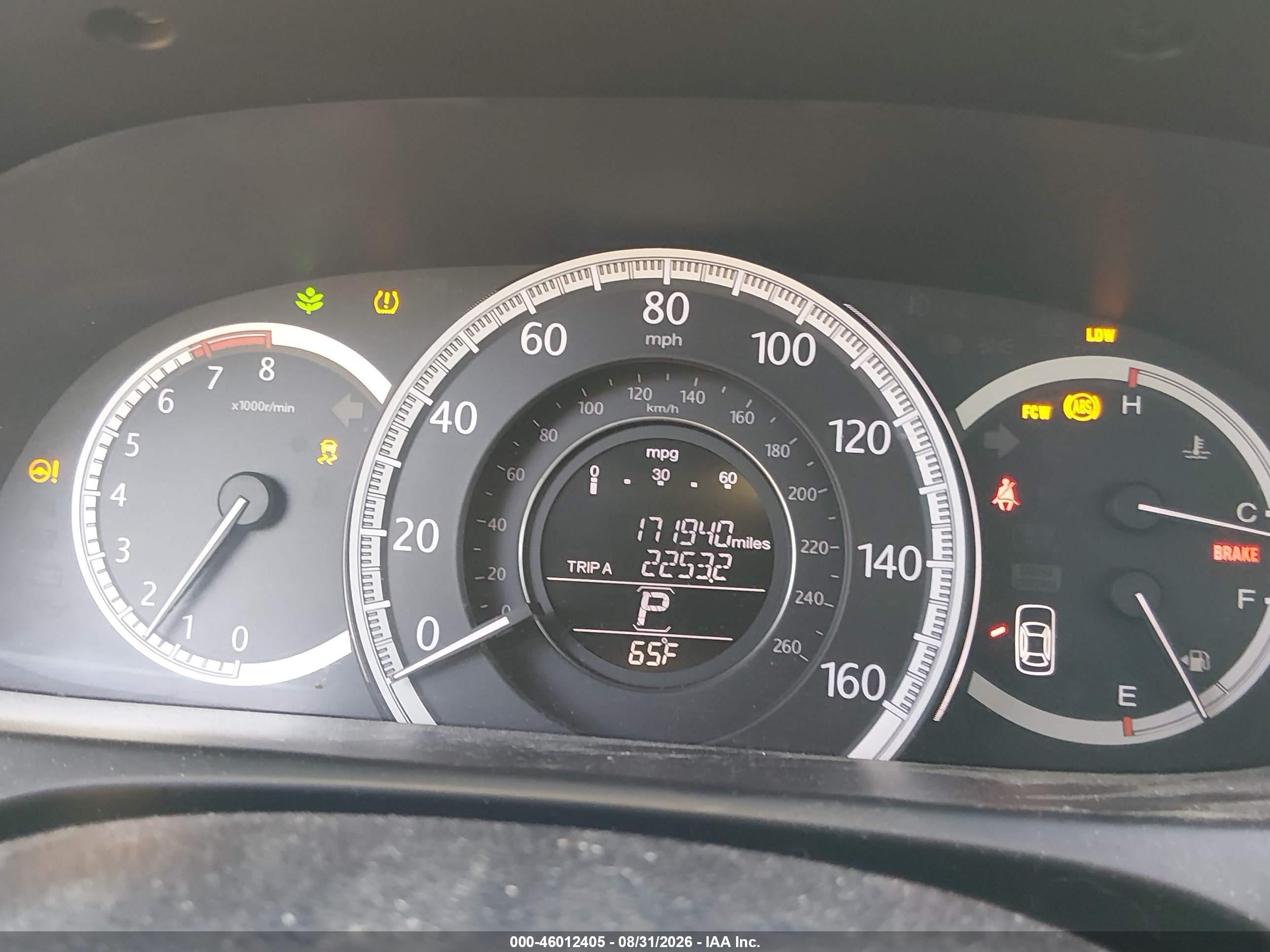 2013 Honda Accord Sdn Ex-l Gray vin: 1HGCR2F83DA158670