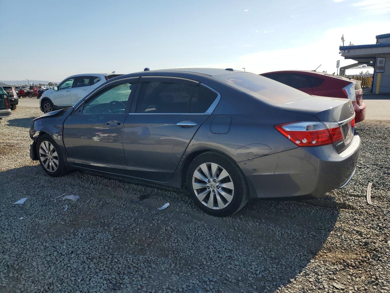 2013 Honda Accord Exl Gray vin: 1HGCR2F83DA170396