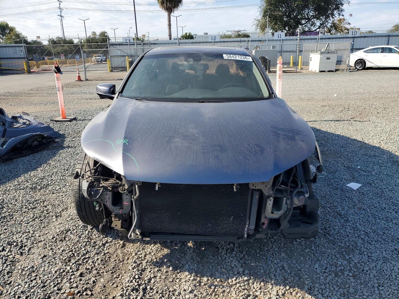 2013 Honda Accord Exl Gray vin: 1HGCR2F83DA170396