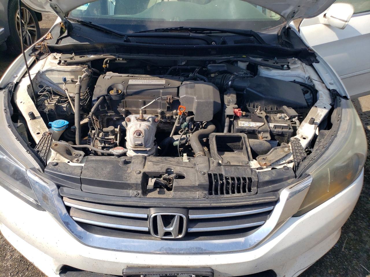 2013 Honda Accord Exl White vin: 1HGCR2F83DA173895