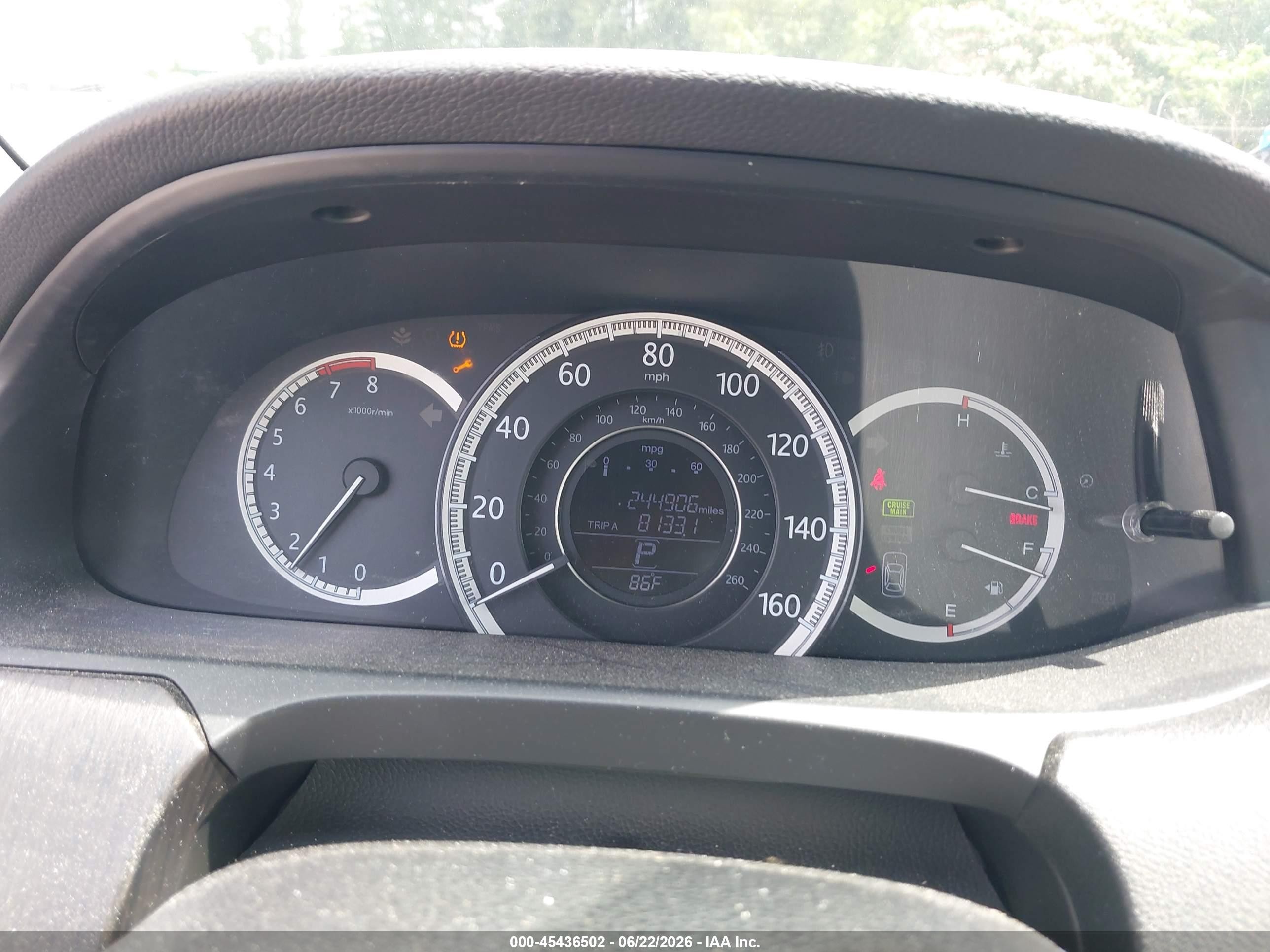 2013 Honda Accord Ex-l Gray vin: 1HGCR2F83DA182113