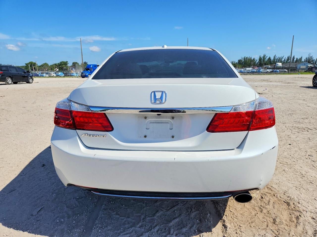 2013 Honda Accord Exl White vin: 1HGCR2F83DA190888