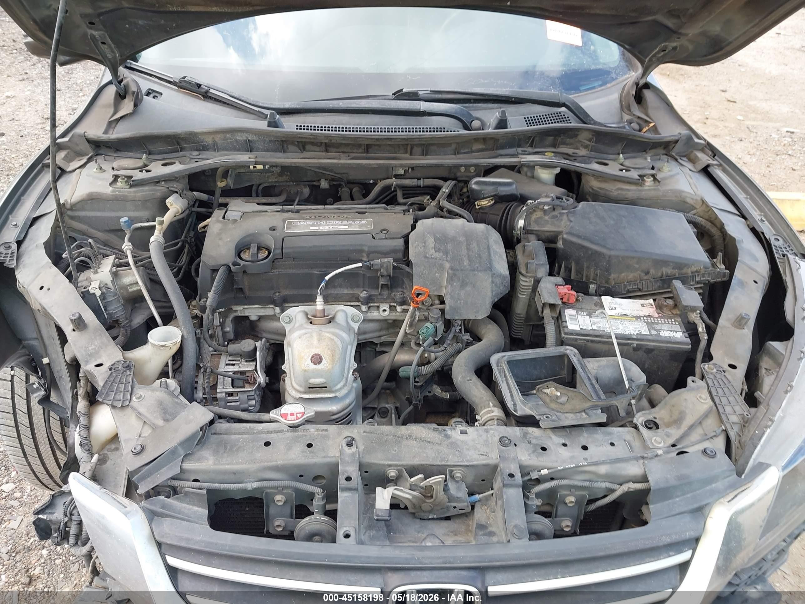 2013 Honda Accord Ex-l Gray vin: 1HGCR2F83DA192852
