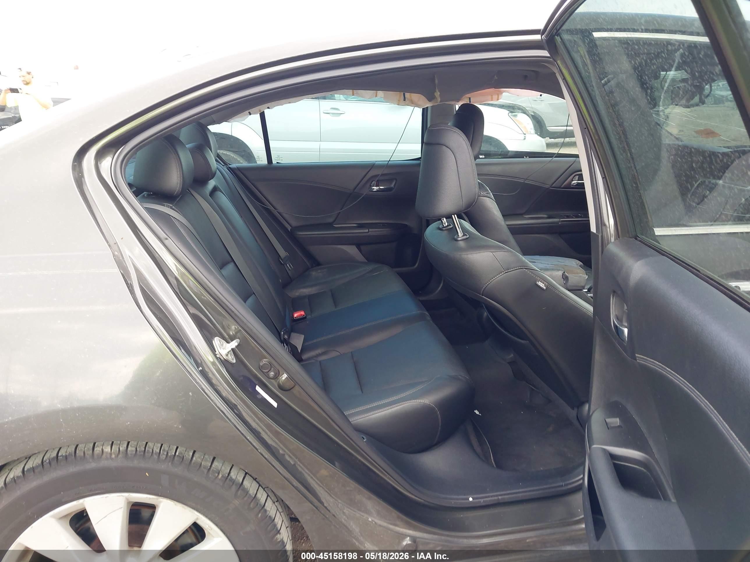2013 Honda Accord Ex-l Gray vin: 1HGCR2F83DA192852