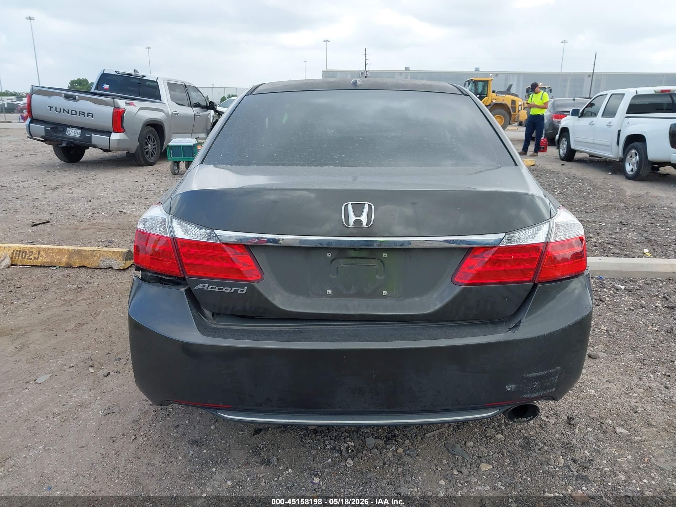 2013 Honda Accord Ex-l Gray vin: 1HGCR2F83DA192852