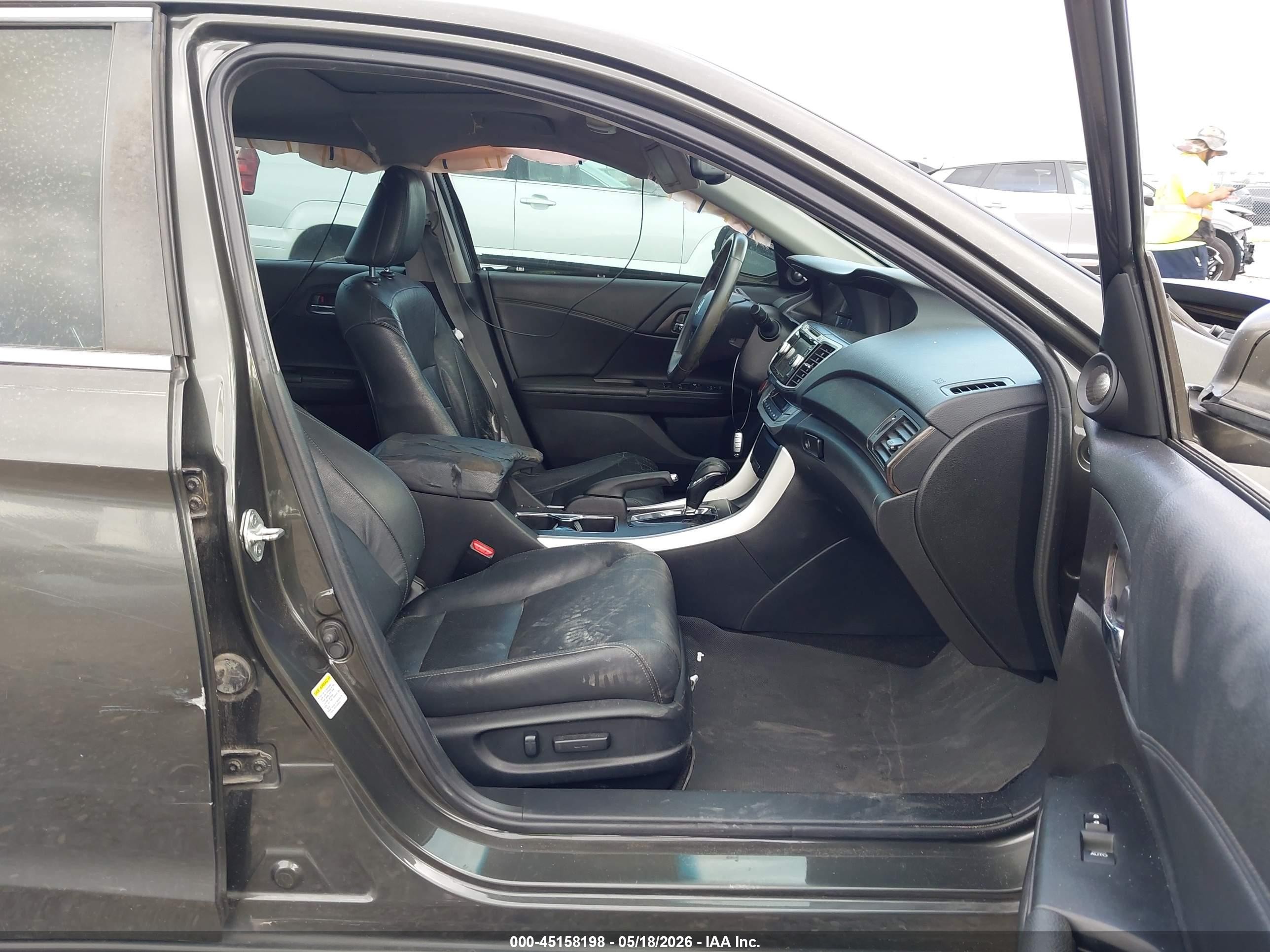 2013 Honda Accord Ex-l Gray vin: 1HGCR2F83DA192852