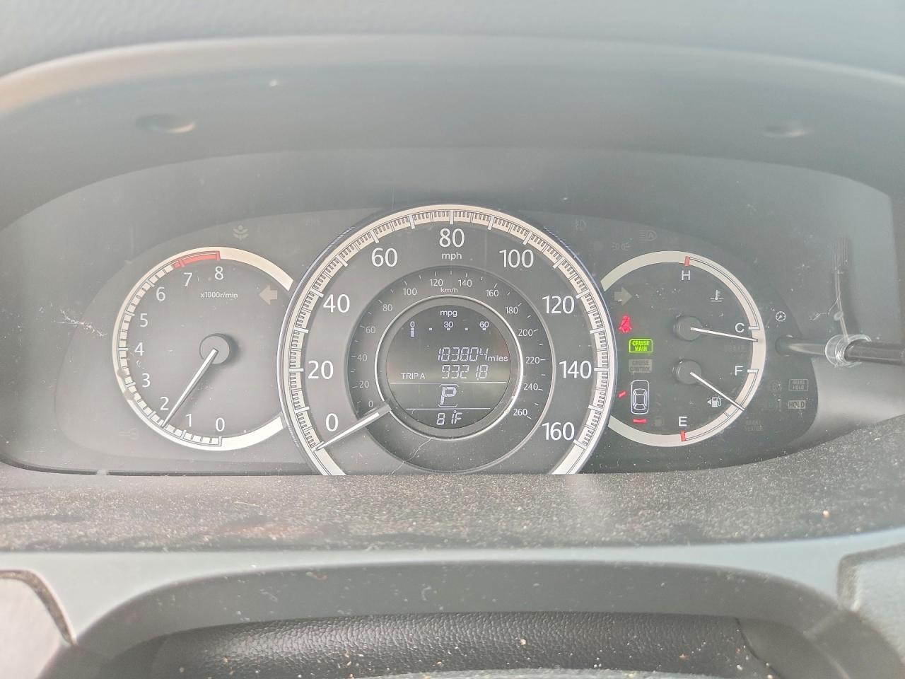 2013 Honda Accord Exl White vin: 1HGCR2F83DA194195