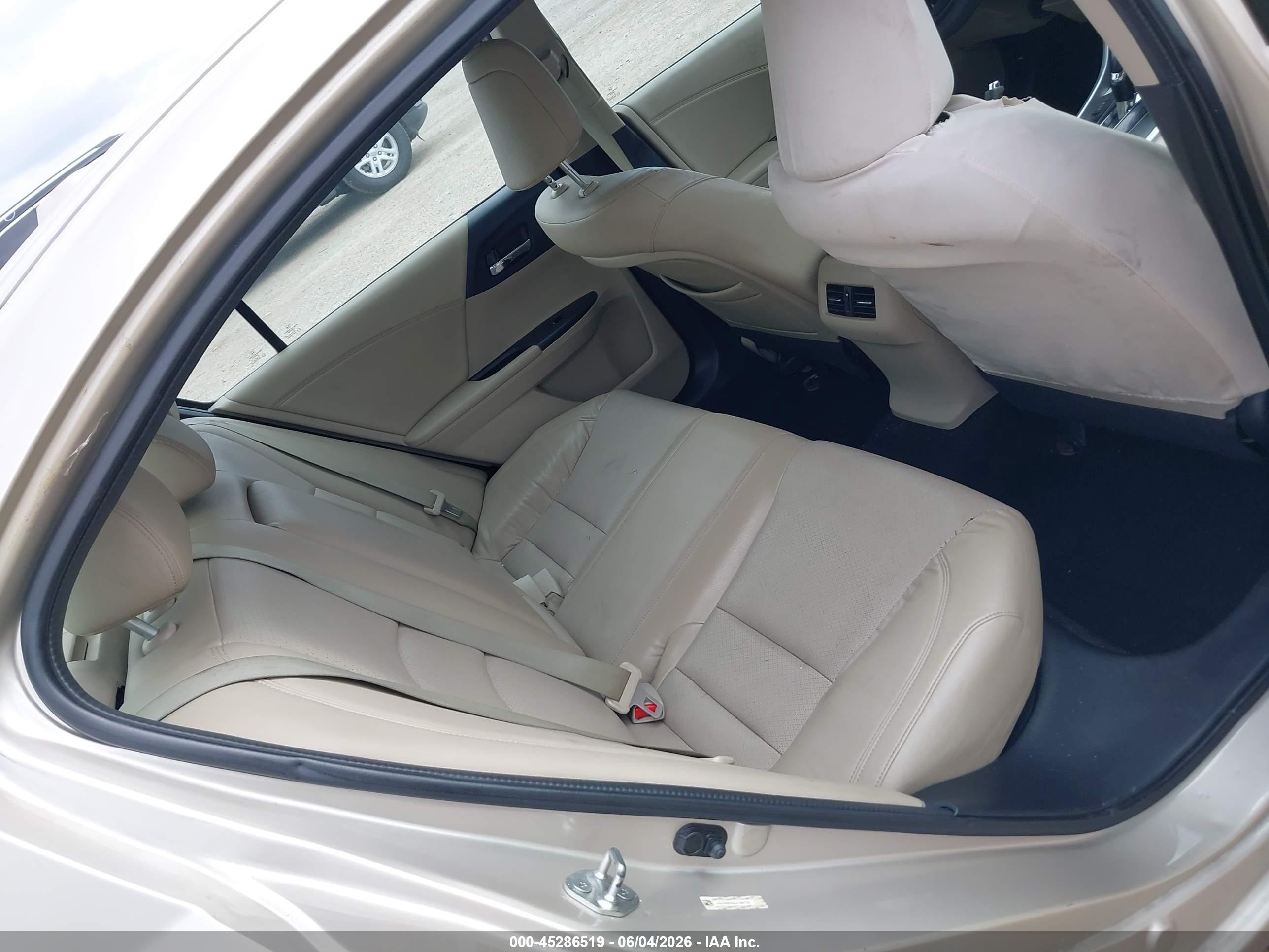 2013 Honda Accord Ex-l Бежевый vin: 1HGCR2F83DA198750
