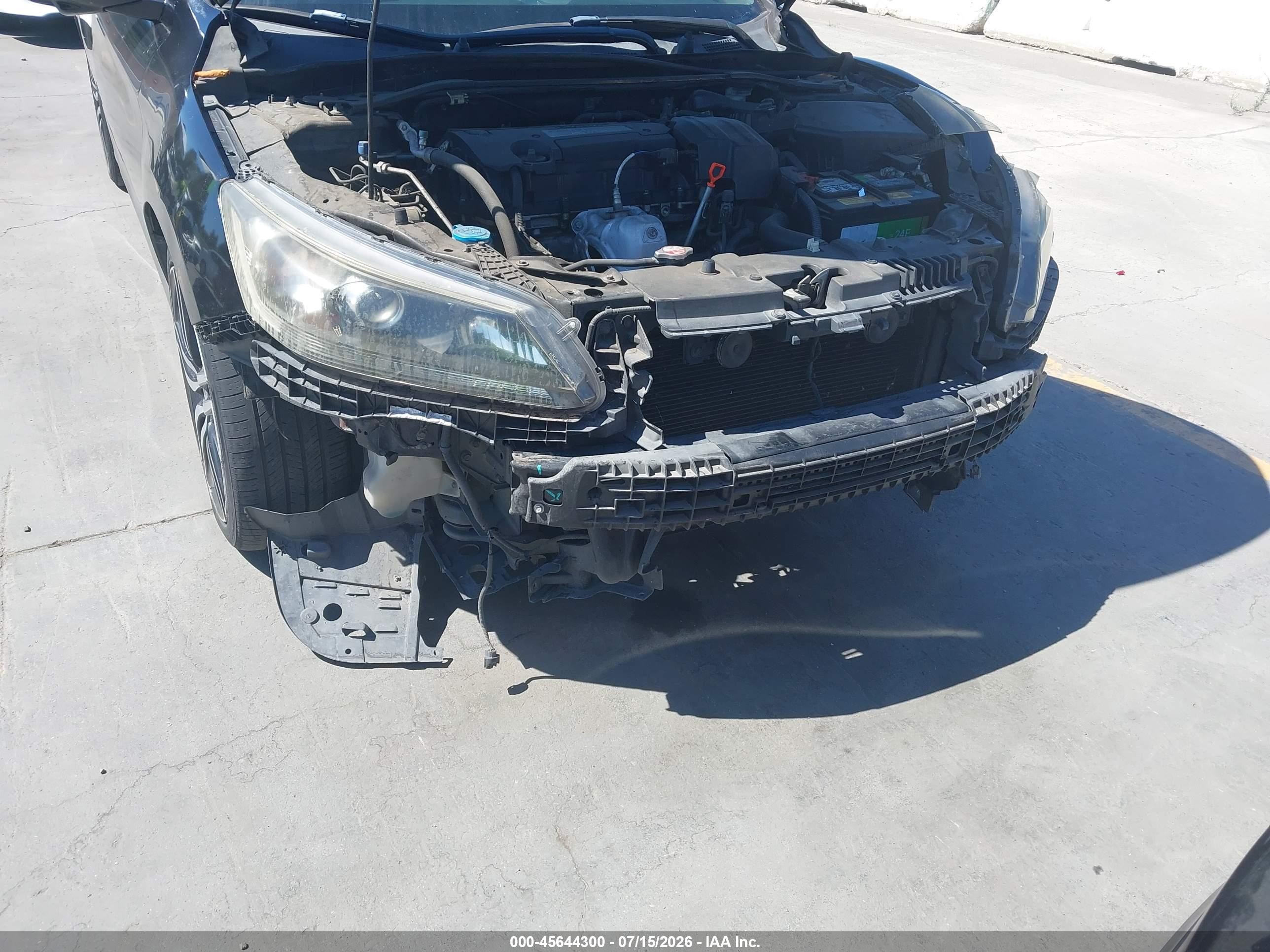 2013 Honda Accord Ex-l Black vin: 1HGCR2F83DA215806