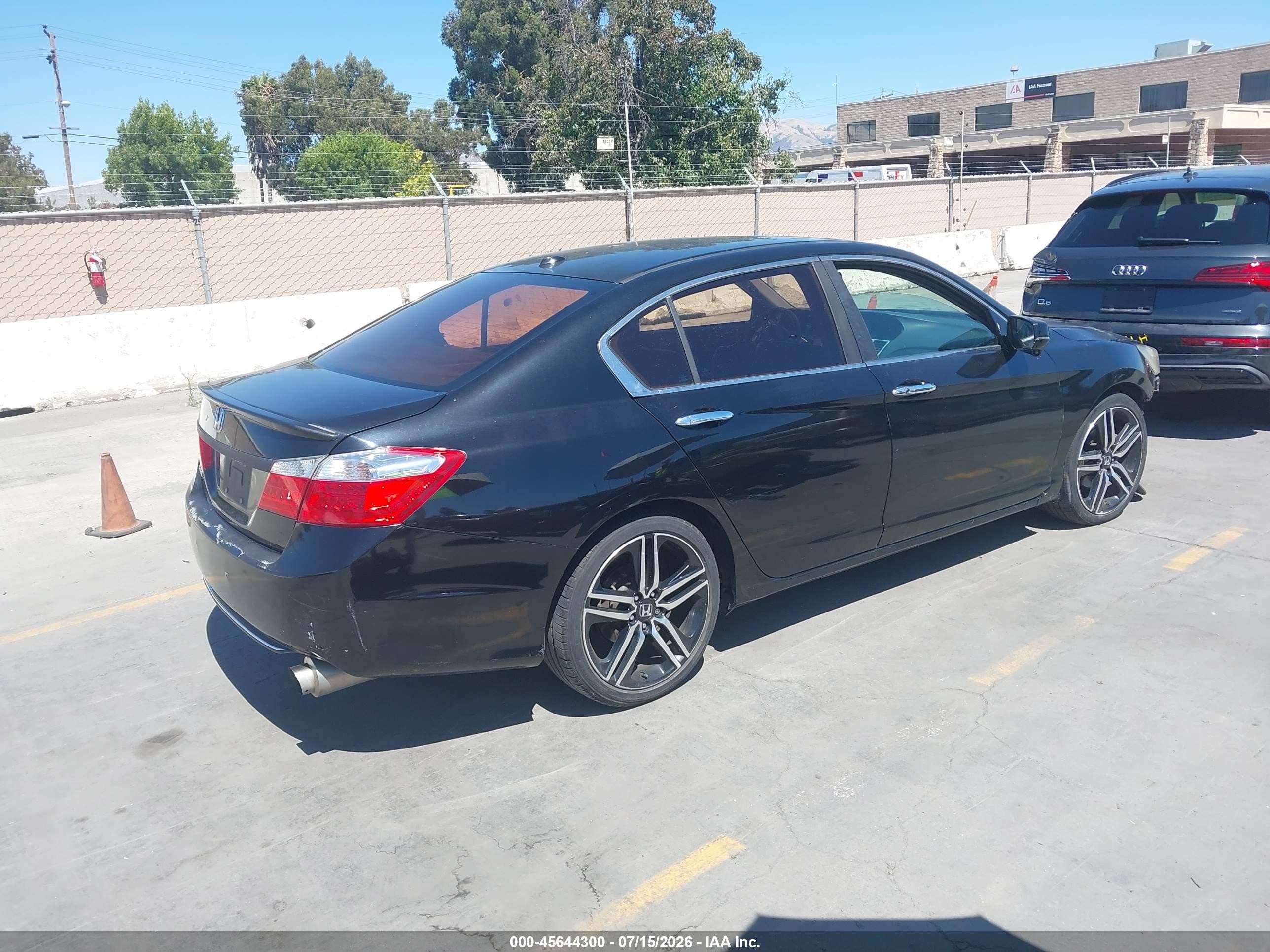 2013 Honda Accord Ex-l Black vin: 1HGCR2F83DA215806