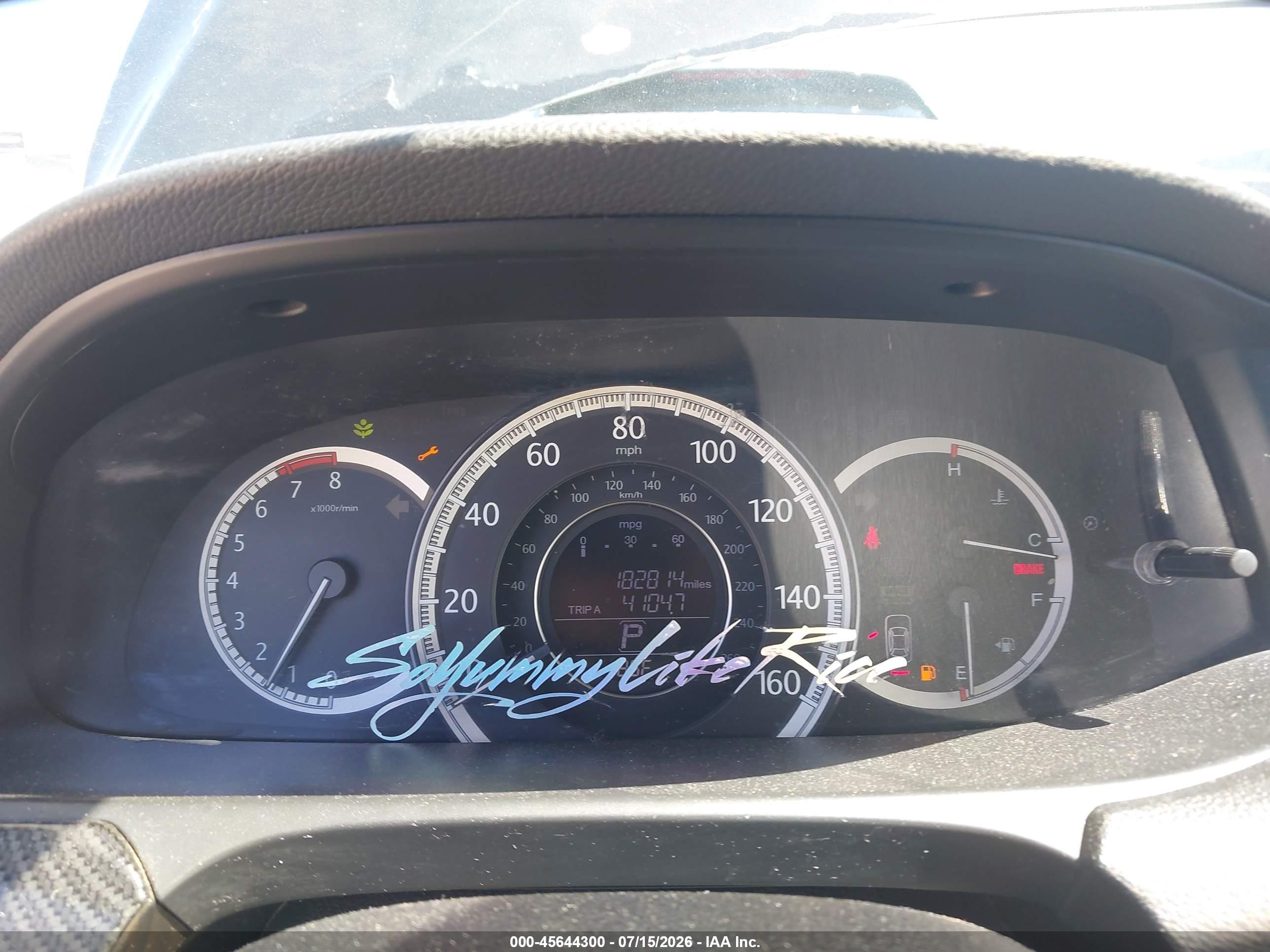 2013 Honda Accord Ex-l Black vin: 1HGCR2F83DA215806