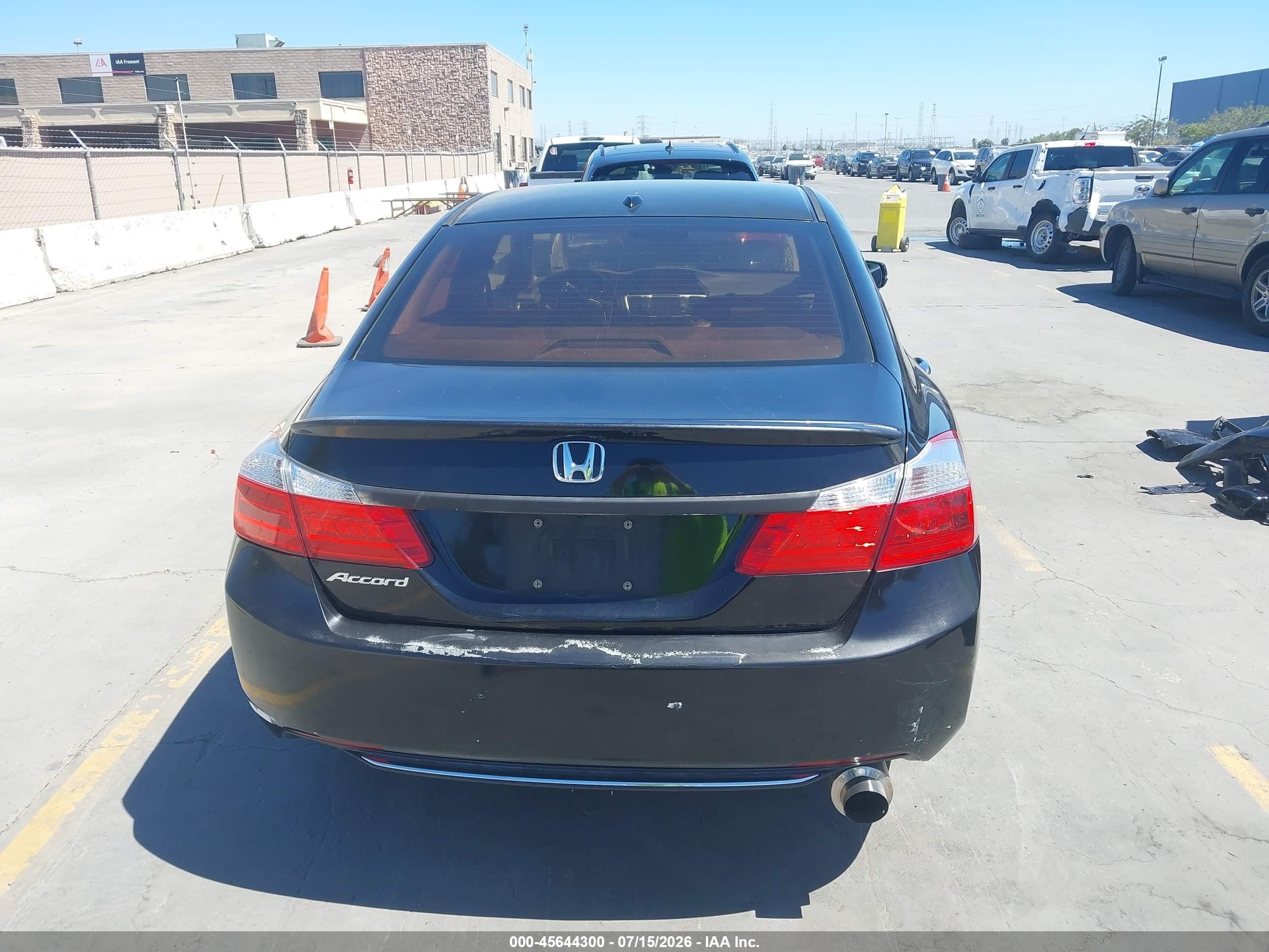 2013 Honda Accord Ex-l Black vin: 1HGCR2F83DA215806