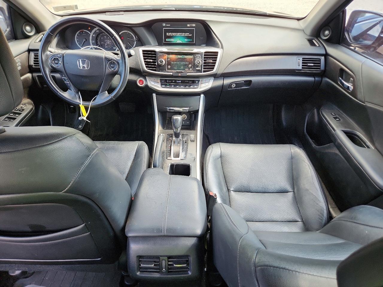 2013 Honda Accord Exl Черный vin: 1HGCR2F83DA227938