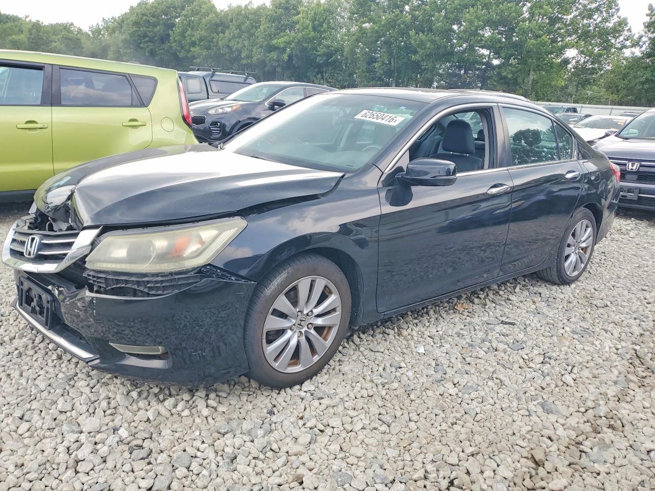 2013 Honda Accord Exl Черный vin: 1HGCR2F83DA239488
