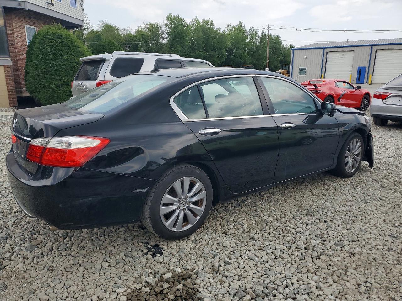 2013 Honda Accord Exl Черный vin: 1HGCR2F83DA239488