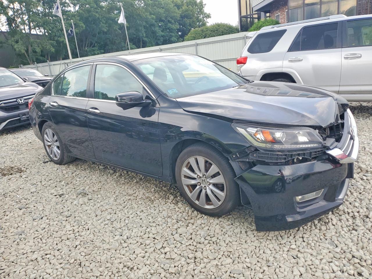 2013 Honda Accord Exl Черный vin: 1HGCR2F83DA239488