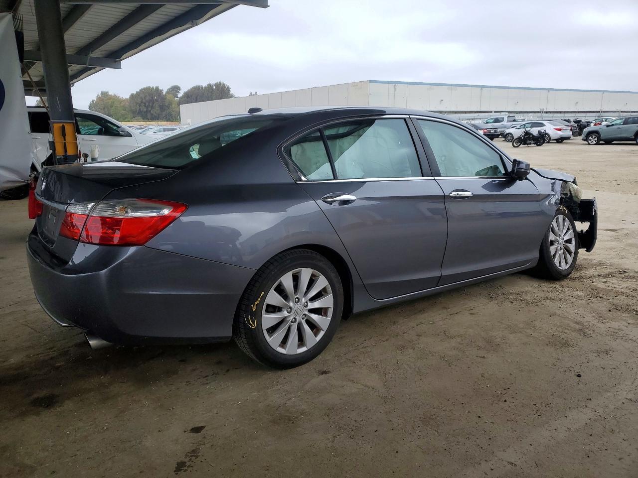 2013 Honda Accord Exl Gray vin: 1HGCR2F83DA245727