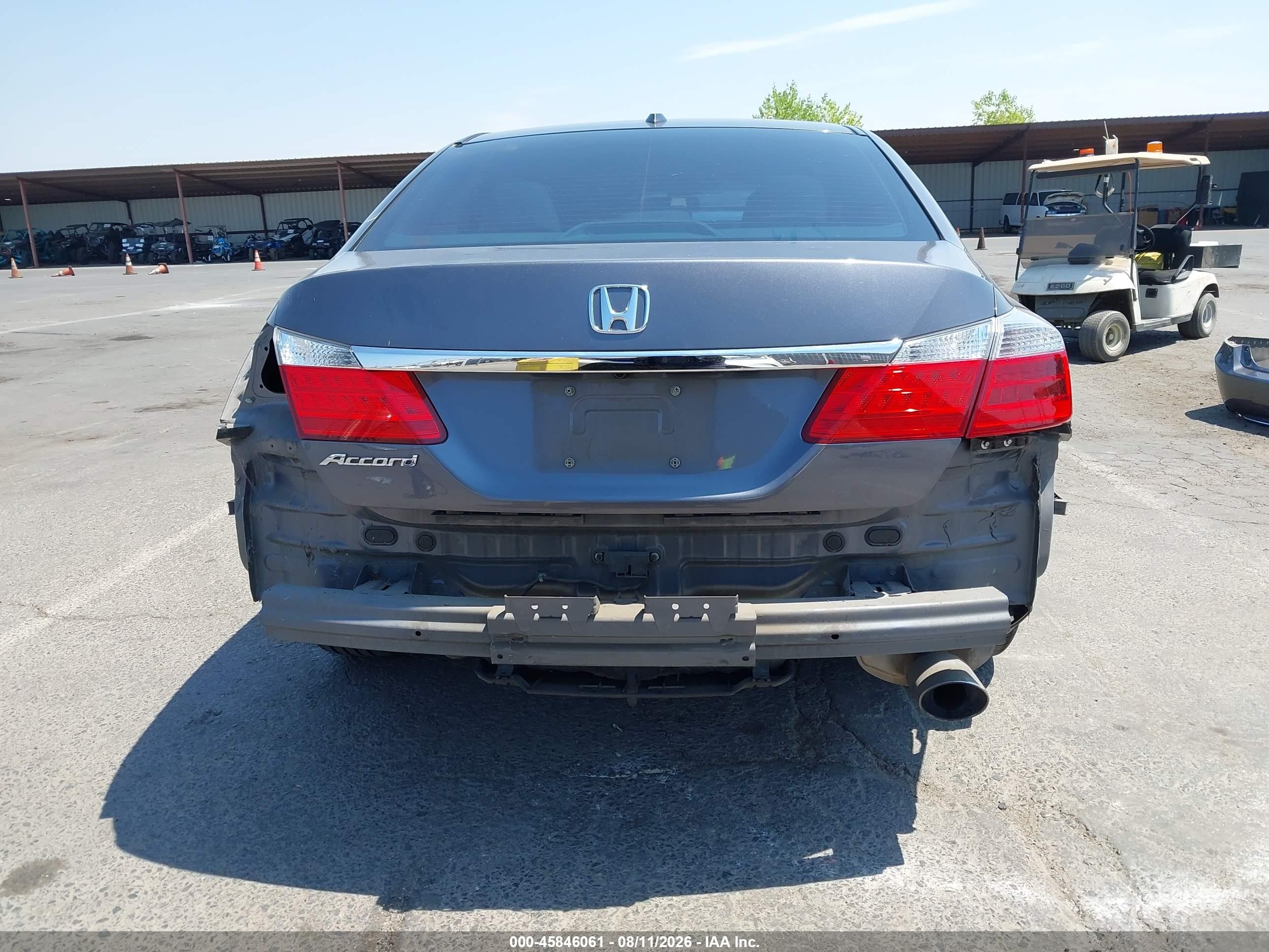 2013 Honda Accord Ex-l Gray vin: 1HGCR2F83DA248661