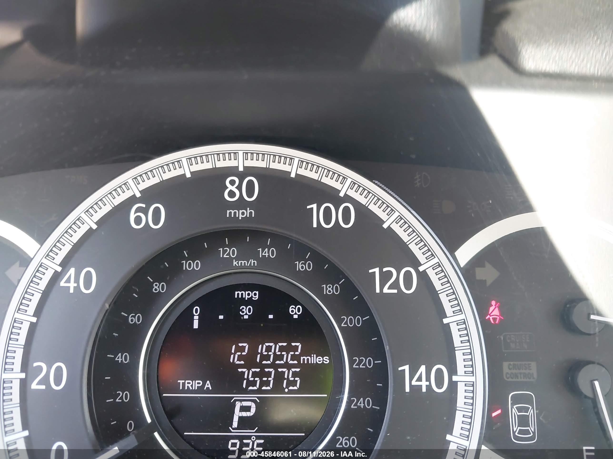 2013 Honda Accord Ex-l Gray vin: 1HGCR2F83DA248661