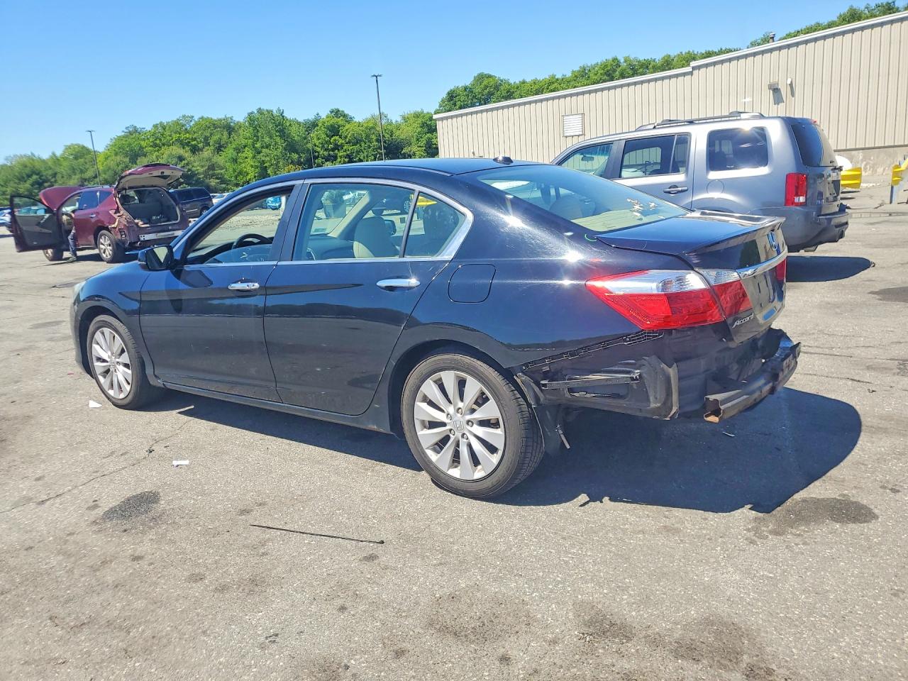 2013 Honda Accord Exl Черный vin: 1HGCR2F83DA250300