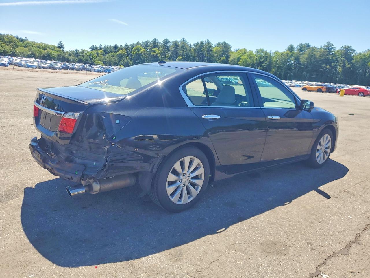 2013 Honda Accord Exl Черный vin: 1HGCR2F83DA250300