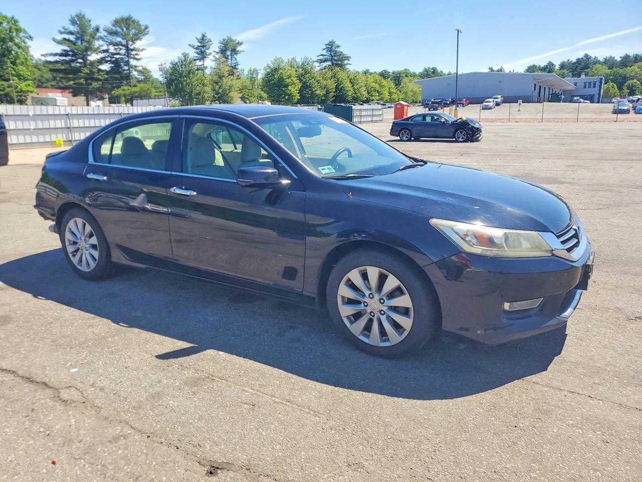 2013 Honda Accord Exl Черный vin: 1HGCR2F83DA250300