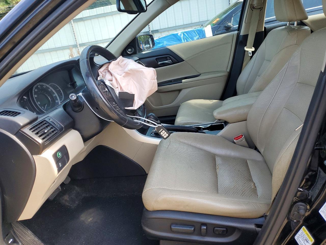 2013 Honda Accord Exl Black vin: 1HGCR2F83DA257974