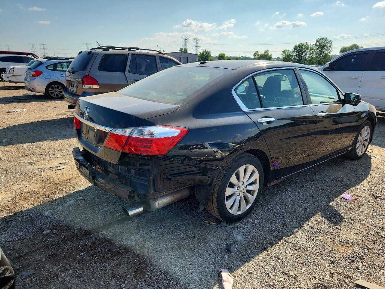 2013 Honda Accord Exl Черный vin: 1HGCR2F83DA284026