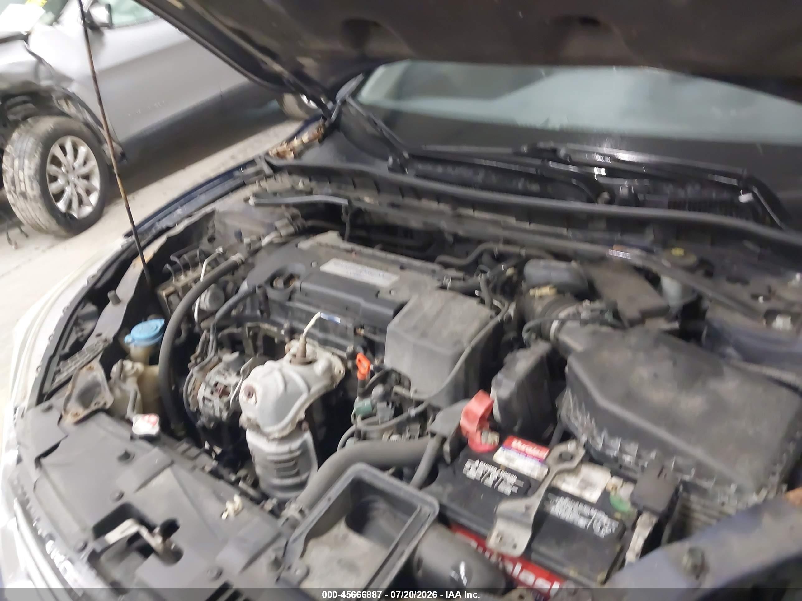 2014 Honda Accord Ex-l Blue vin: 1HGCR2F83EA096401