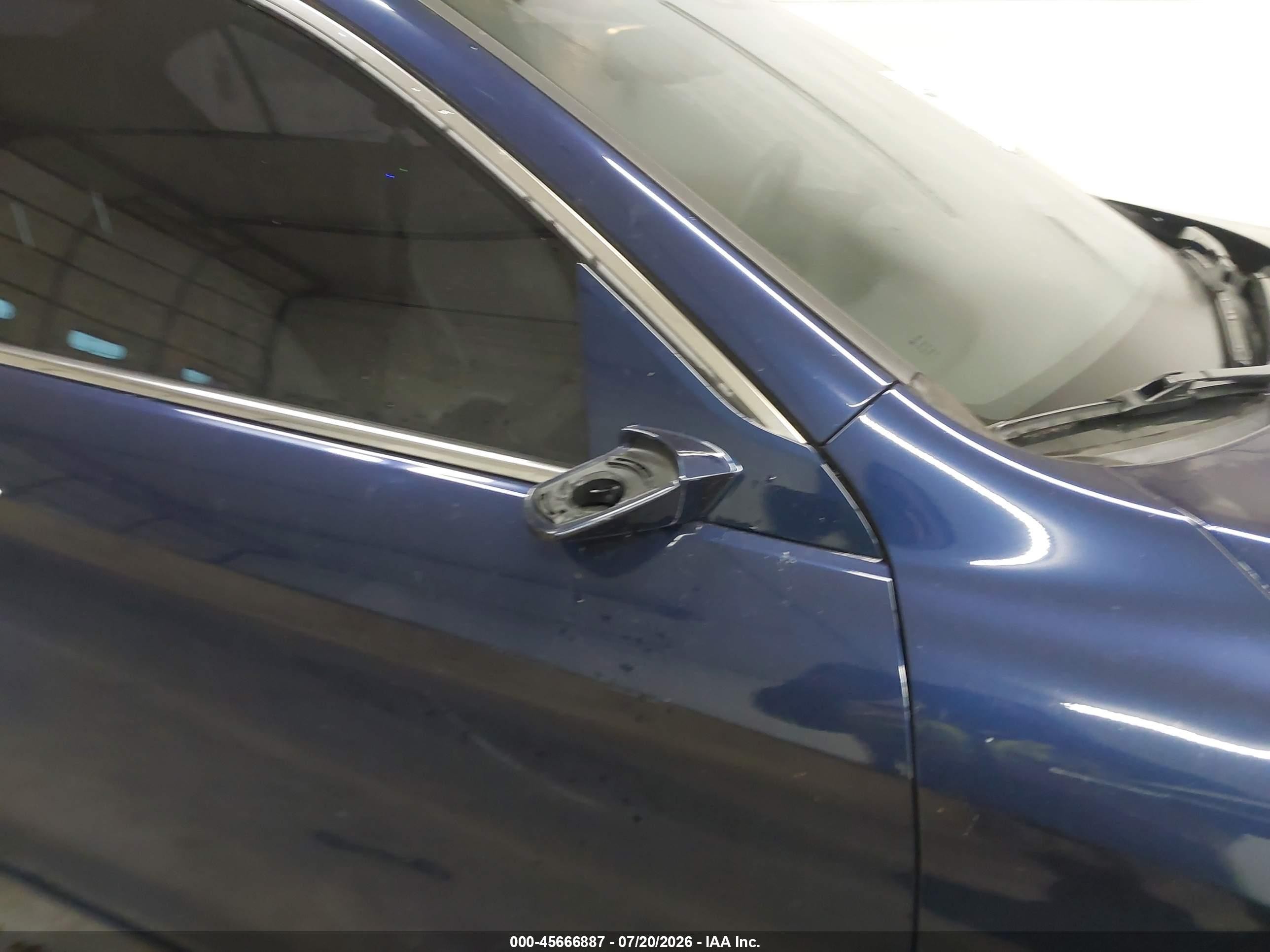 2014 Honda Accord Ex-l Blue vin: 1HGCR2F83EA096401