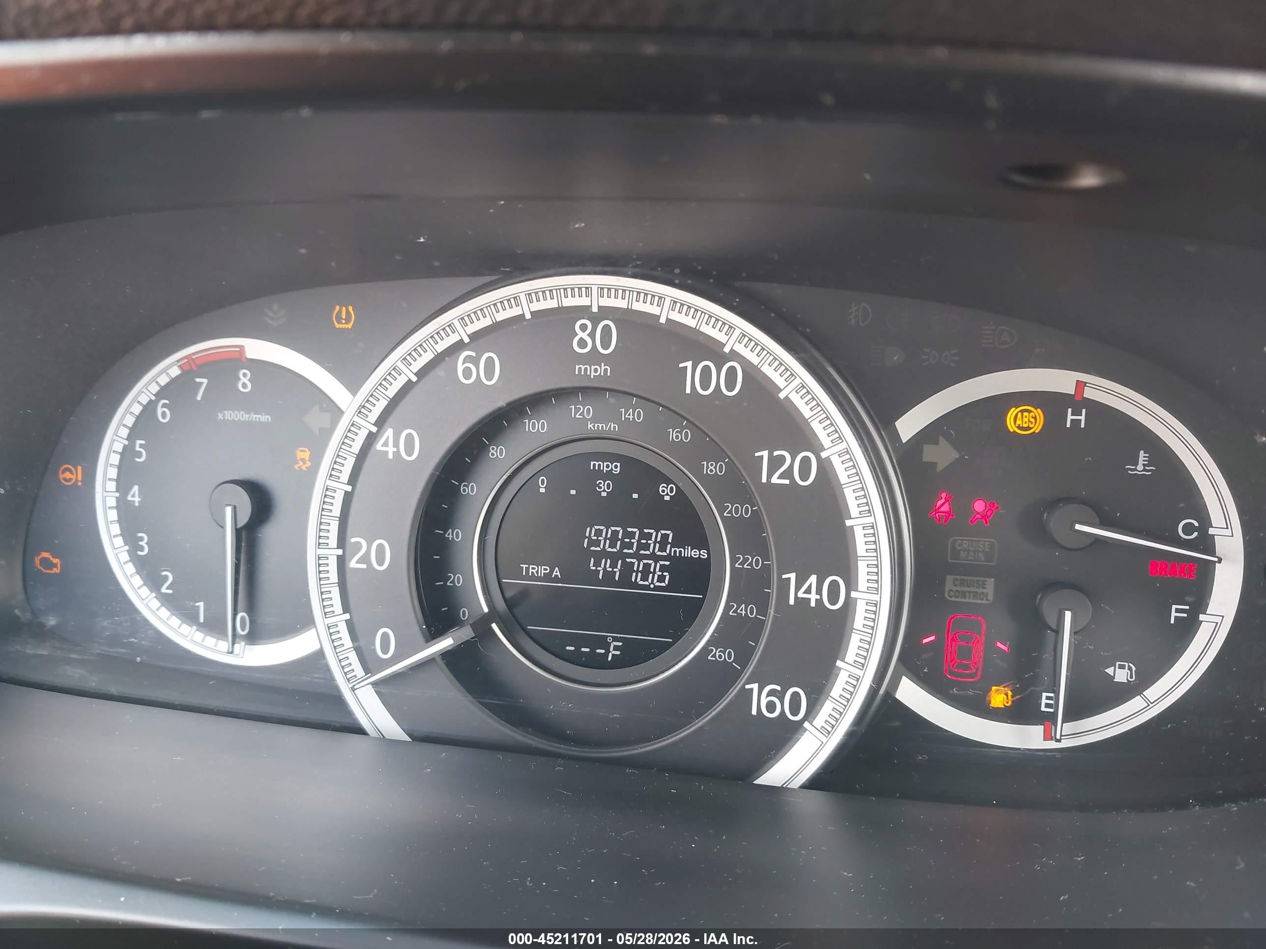 2014 Honda Accord Ex-l Белый vin: 1HGCR2F83EA097659