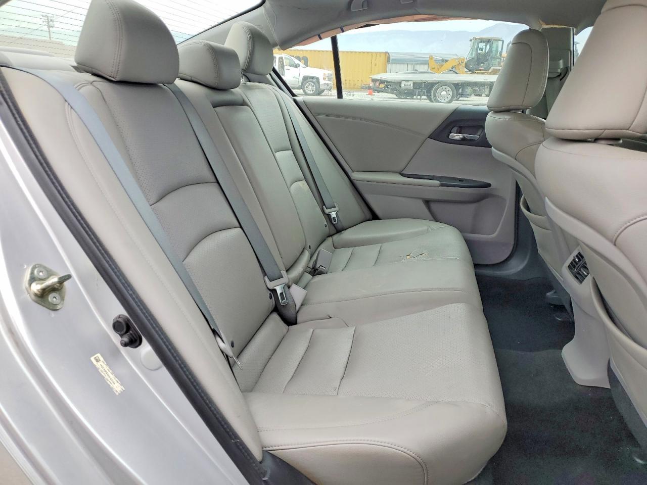 2014 Honda Accord Exl Silver vin: 1HGCR2F83EA140154