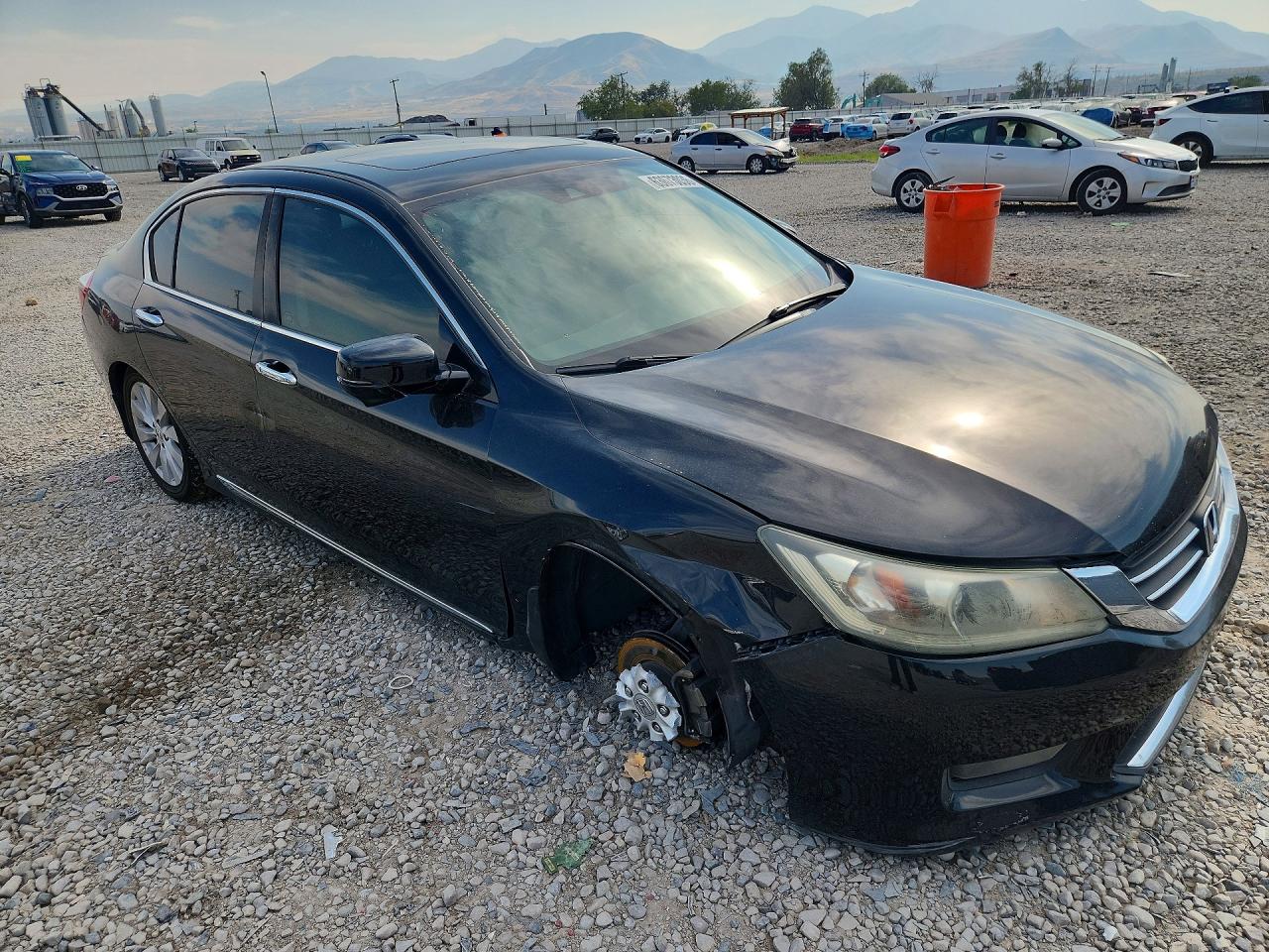 2014 Honda Accord Exl Black vin: 1HGCR2F83EA169959