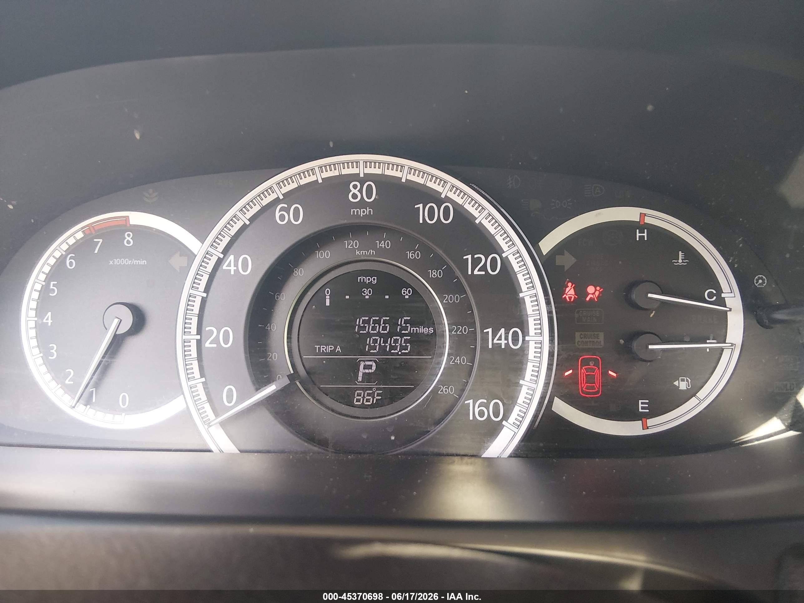 2014 Honda Accord Ex-l Gray vin: 1HGCR2F83EA220943