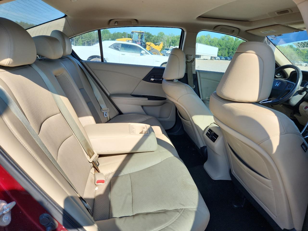 2014 Honda Accord Exl Burgundy vin: 1HGCR2F83EA246300