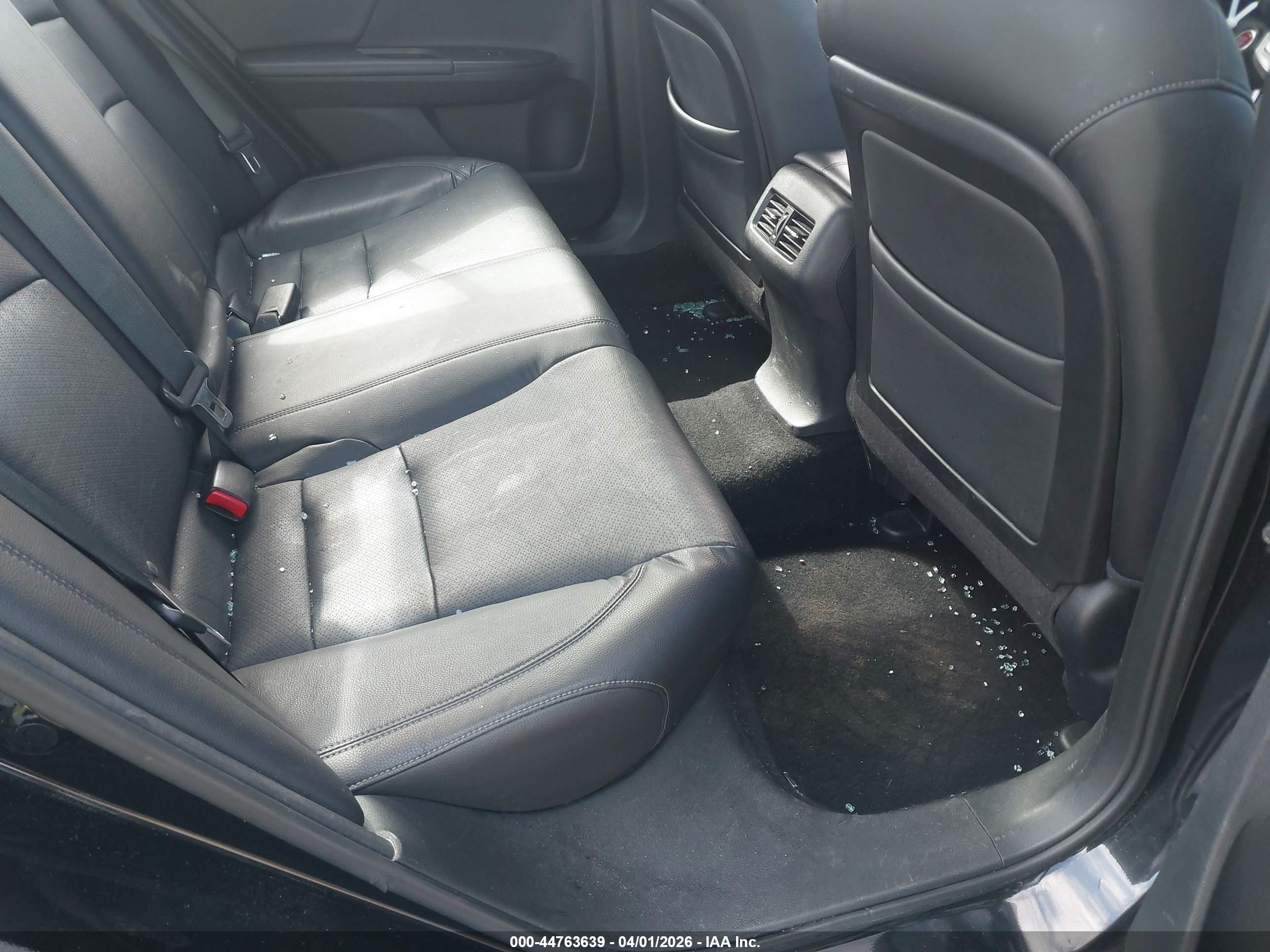 2014 Honda Accord Ex-l Black vin: 1HGCR2F83EA269799