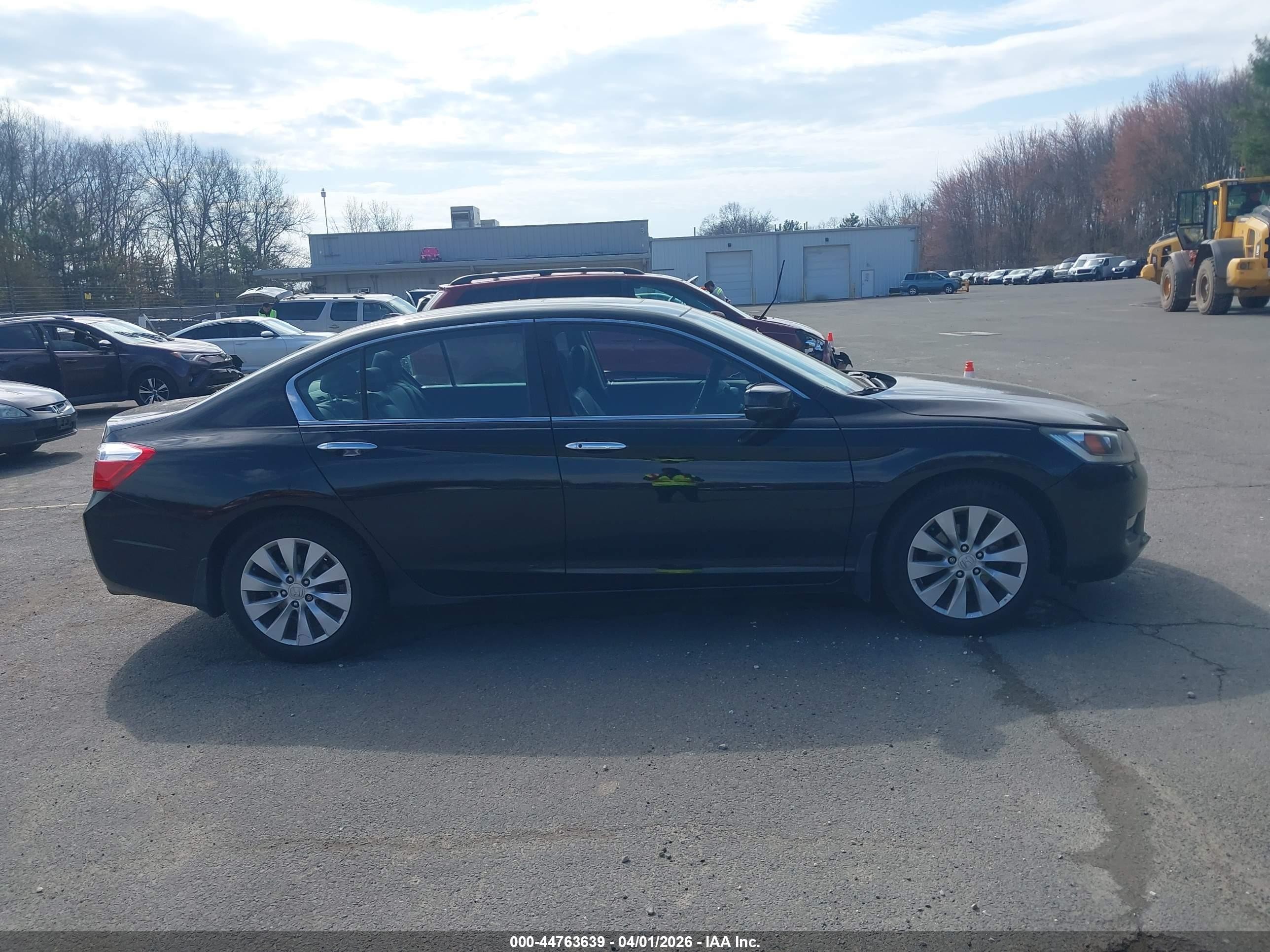 2014 Honda Accord Ex-l Black vin: 1HGCR2F83EA269799